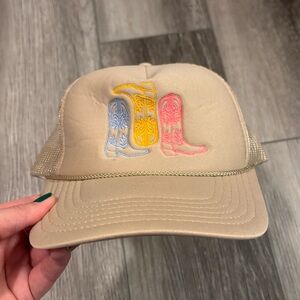 🤠OTTO🤠 Cowbot Boots Trucker Hat